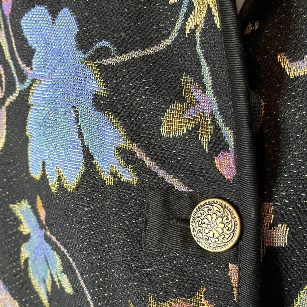 VTG Blair Tapestry Jacket/ Blazer Sz L - so pretty - Picture 2 of 11